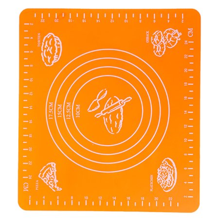 Non-Stick silikonmatta Rolling Dough Liner Pad Bakverk Tårta Baka