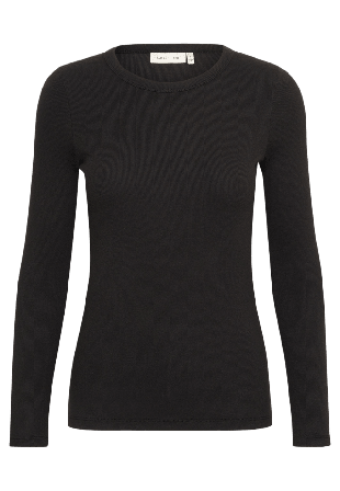 Inwear LolahIW T-shirt Långärmade toppar Dam Svart XL