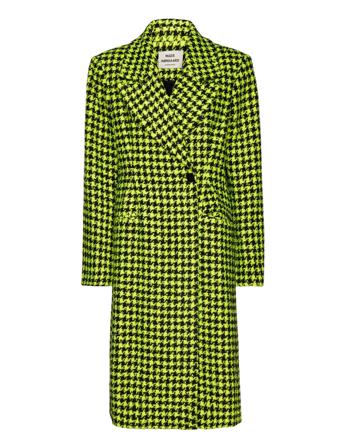 Perla Cleve Coat Outerwear Coats Winter Coats Grön Mads Nørgaard