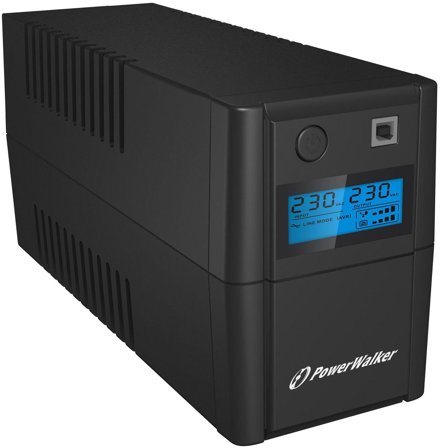 PowerWalker VI 850SE LCD/IEC - UPS - 480 watt - 850 VA
