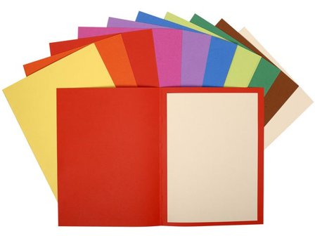 EXACOMPTA Mapp Forever recycled sorterade färger 100/fp - Lyreco - Kontorsmaterial - Mappar och plastfickor - Mappar övriga