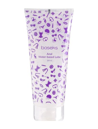 Baseks Baseks Water-Based Anal Lube 200 Ml - Nude - 200 ML