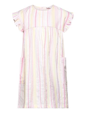 Kisa - Dress Dresses & Skirts Dresses Casual Dresses Short-sleeved Casual Dresses Multi/patterned Hust & Claire