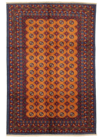 Afghan Fine Rug Hand Knotted 194X293 Afghanistan