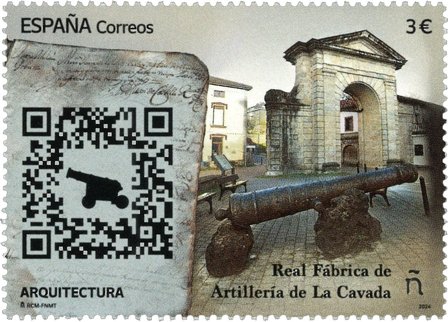 Spanien - La Cavada's royale artelleri fabrik - Postfrisk frimærke