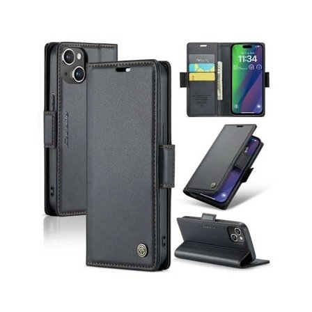 CaseMe Skin Pro Fodral iPhone 16 - Svart