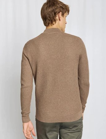 Bruun & Stengade Bs Waldis Regular Fit Knitwear - Brown - XXL