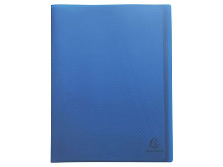 EXACOMPTA Demobok recycled 40 fickor blå - Lyreco - Kontorsmaterial - Pärmar och register - Demopärmar och demoböcker