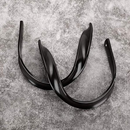 Stykker Aluminium Legering Gardinholdere Dekorative Vægmonterede Gardin Tiebacks med Skruer