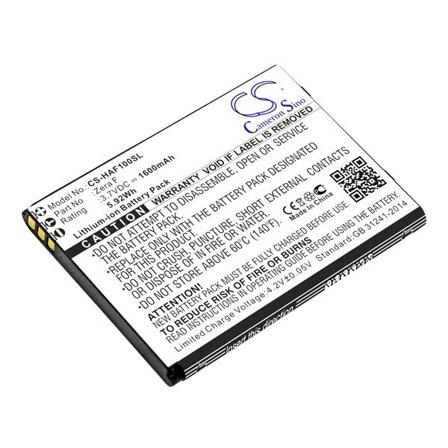 Batteri till SmartPhone, Mobil för Highscreen Zera F