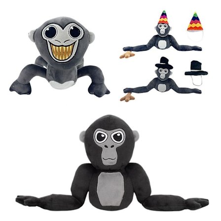 Gorilla Tag Plyschleksaker Apa Mjuka gosedjur Plyschar Dockor Barnpresenter Heminredning