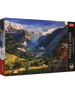 Puslespil Premium Plus Lauterbrunnen 1000 stykker