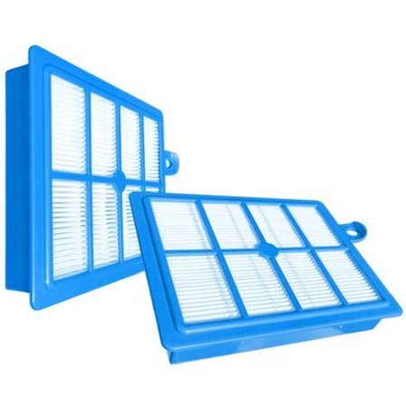 Allotech Set med 2 HEPA-filter som är kompatibla med Electrolux och Phi