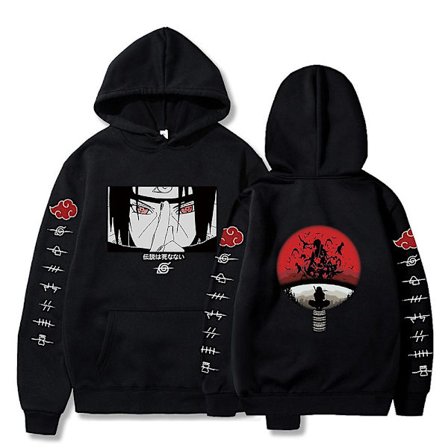 Uchiha Itachi Hoodie Herre Dame Par Naruto Anime Genser Cosplay Topper Gave Gave V Z