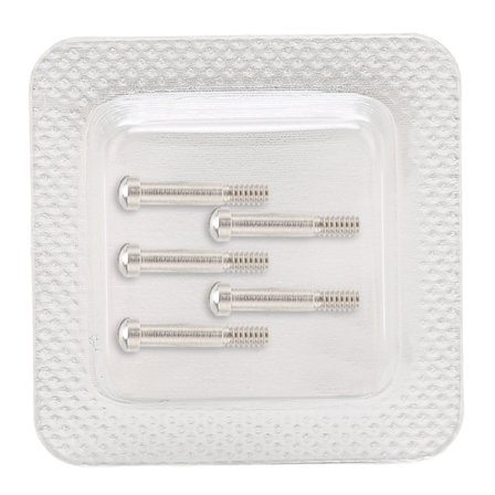 5 Skruer i rustfritt stål for klokke, reservedeler for reparasjon for Seiko 5 Friday