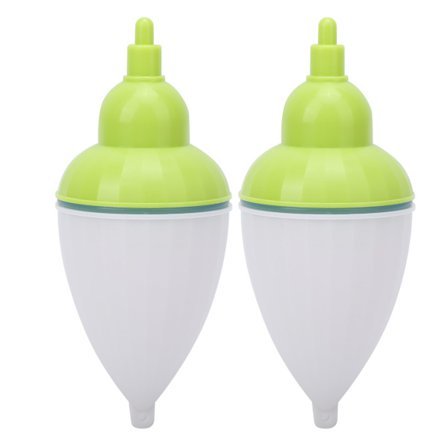 2 stk. Plast LED Fiskeflåd Bobber Elektronisk Induktion til Natfiskeri Tackle Kit 28127-C40