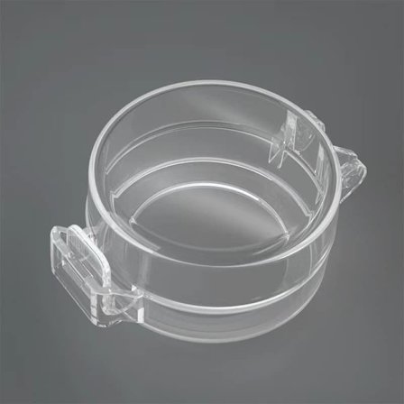 2 Pakning Dørsikkerhetslås med Bolt for Barn, Barnesikker Bolt Lås, Stor Størrelse Bolt Barnesikkerhetslås Deksel Passer de Fleste Bolter (Transparent