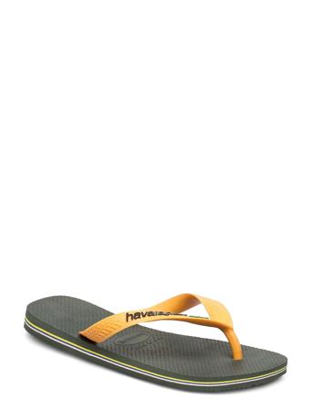 Hav Kids Brazil Logo Shoes Summer Shoes Sandals Grå Havaianas*Betinget Tilbud