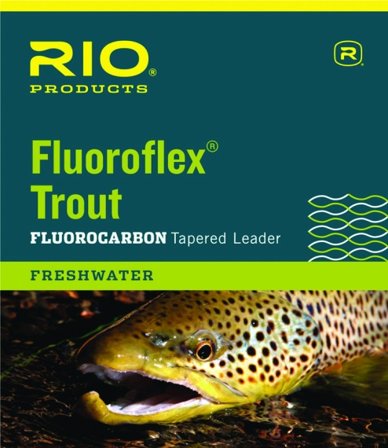 RIO Fluoroflex Trout Taperad Leader 9ft - 3X - 0,20mm