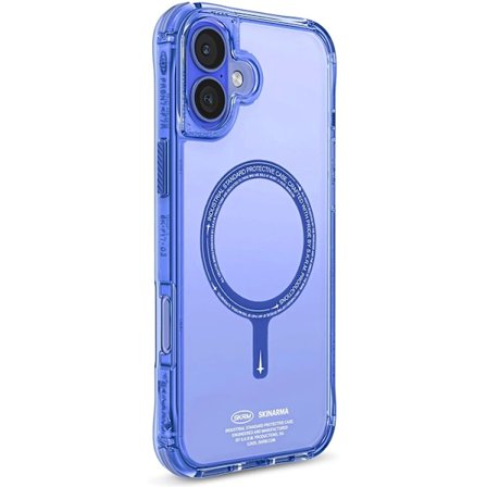 Skinarma Telefontaske til iPhone 16 Plus MagSafe Saido - Blå
