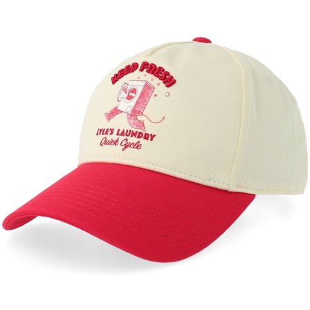 Lyle & Scott - Preto adjustable Boné - Keep Fresh Graphic Cap Antique White A-Frame Adjustable @ Hatstore