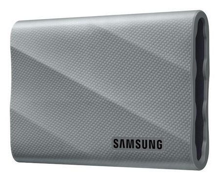 Samsung g T9 MU-PK1T0G - SSD - encrypted - 1 TB - external (portable) - USB 3.2 Gen 2x2 (USB-C connector) - 256-bit AES - grey