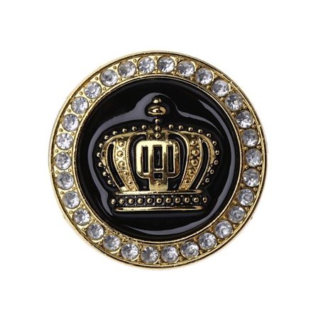 Bil Styling Dekaler 3D Diamond Crown Sticker Dekor Garage väggdekaler