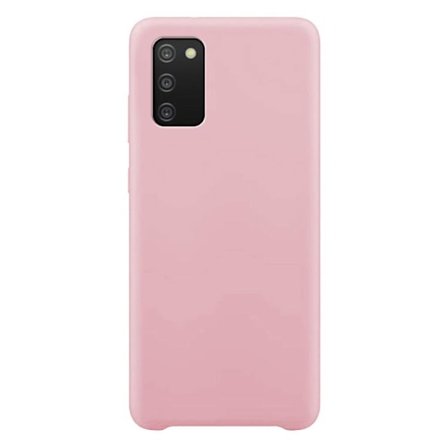 Galaxy A03s Skal Silicone Rubber - Rosa