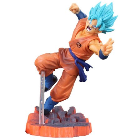 Dragon Ball Z Dbz Figur Super Saiyan Blå Goku Guld Frieza Pvc Actionfigurer Samleobjekter Legetøj Til Børn Gave
