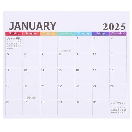 Magnetisk Månedskalender 2025-2026 Køleskabsplanlægger Kalender Æstetisk Magnetisk Planlægger Køleskab Nem Organisering Kalender til Månedlig 