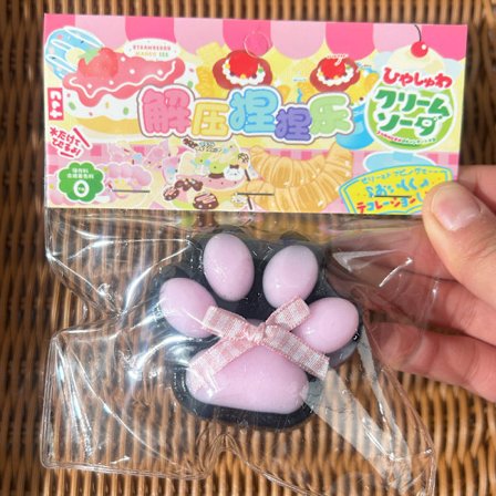 Kissan tassu Mochi Taba Squishy Fidget -lelu Kissan tassu Hidas palautus Stre