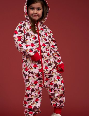 MUMIN Skugglek Overall - Pink - 110