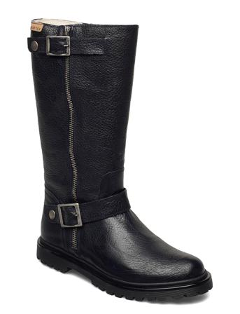 Hand Made High Boot Vinterstövlar Pull On Blå Arauto RAP