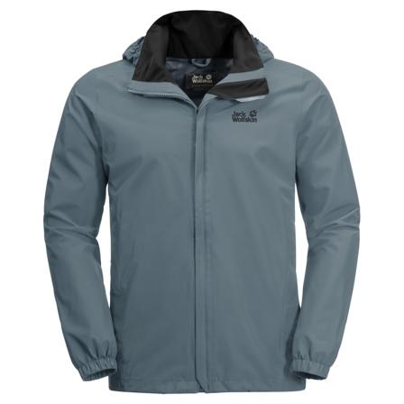 Jack Wolfskin Men's Stormy Point Jacket (2021) Men shell jackets Grey M