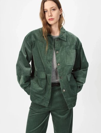 nué notes Brasov Jacket - Khaki green - 34