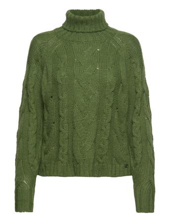 Pullover Turtleneck Rullekravetrøje Grøn Rosemunde