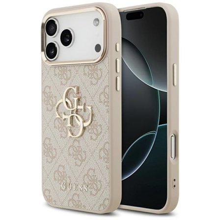 Guess 4G Big 4G Classic Logo Case for iPhone 17 Pro Max - Rose Gold