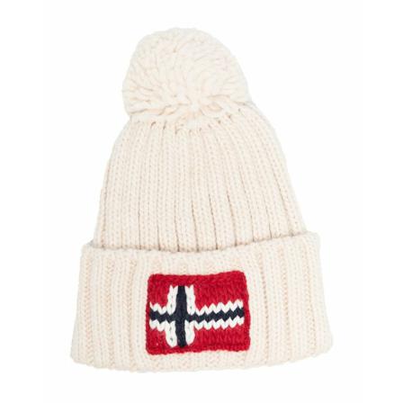 Napapijri Beanies , Wit , Heren , Maat: ONE Size Hoeden