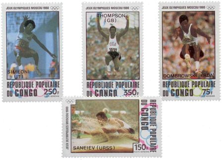 Congo - YT PA 269-72 - Postfrisk