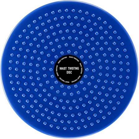 Talje Twisting Disc Balance Board Bodybuilding til Sport Magnetisk Wobble Massage Plade Talje Twisting Disc, Blå