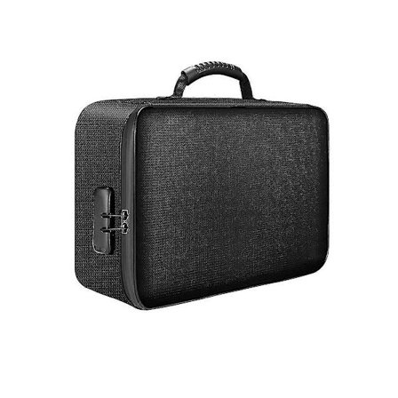 Brannsikker Vanntett Sikkerhetsveske Glidelås Flammehemmende Penger Vanntett Dokumentveske Dokument Kontanter Ba