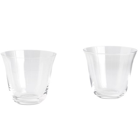 Hay Curve Tumbler lasi pieni 2-pakkaus, kirkas