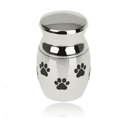 Bestselger 4x Cremation Urn Halskjede Pet Ash Container Holder Memorial Pendant Sølv