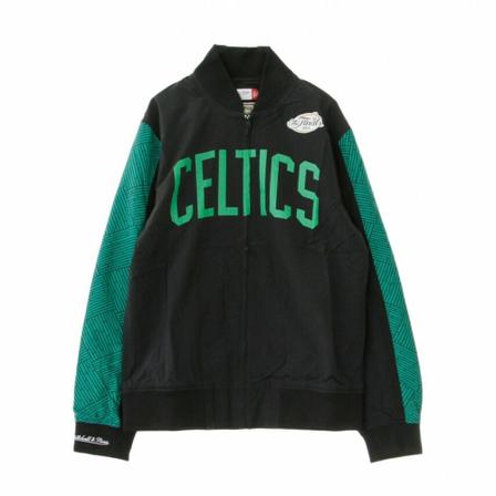 Mitchell & Ness Giacchetta NBA Hook Shoot Warm UP Jakke Boscel Sort, Herre