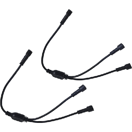 Høykvalitets splitter ny strømdelingsledning, med vanntett hann- og hunnkobling, kobberkjerneledning, tilbehør for belysning