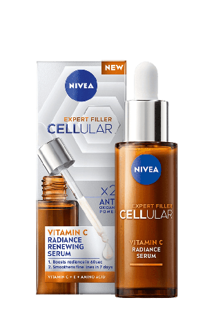 NIVEA Serum Cellular Expert Filler Vitamin C Radiance 30 ml & specialbehandling Dam 30,00