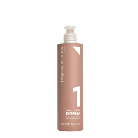Diego Dalla Palma 1. Drena - Sali in Gel Iperdrenanti 250ml - Crema gambe e glutei drenante