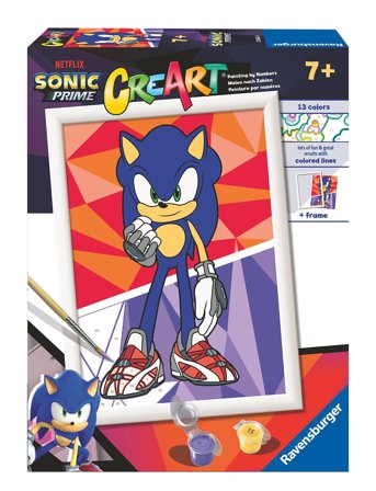 Ravensburger | Creart Sonic Prime | ONE SIZE