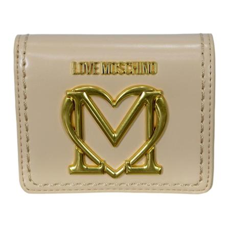 Love Moschino, Natural PU portfolios jc 5635pp 0ckk 0107 Beżowy, Kobieta, Rozmiar: ONE Size