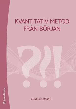 Kvantitativ metod från början -
